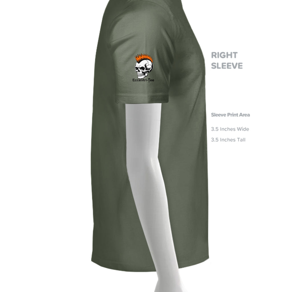 MILITARY GREEN - G200 - SLEEVE_RIGHT