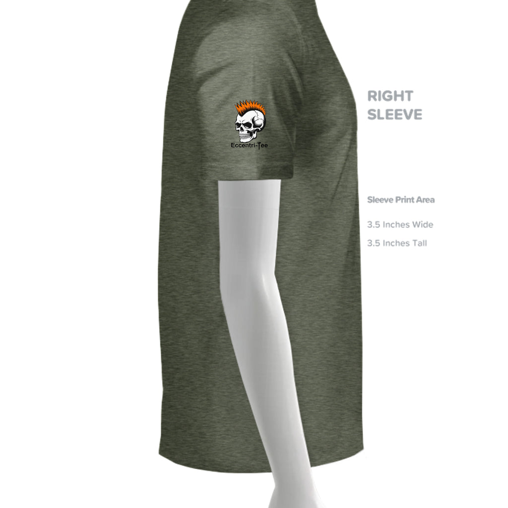 HEATHER MILITARY GREEN - G500 - SLEEVE_RIGHT