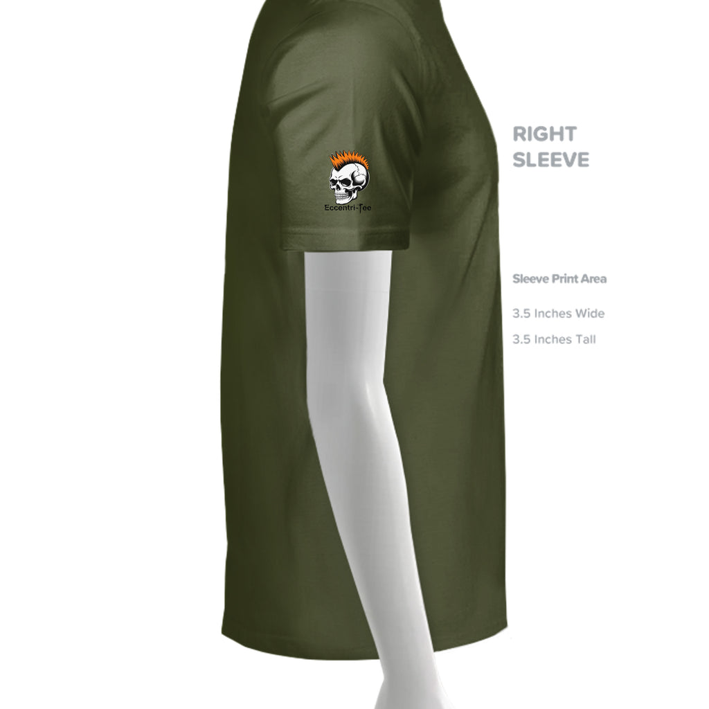 MILITARY GREEN - G500 - SLEEVE_RIGHT