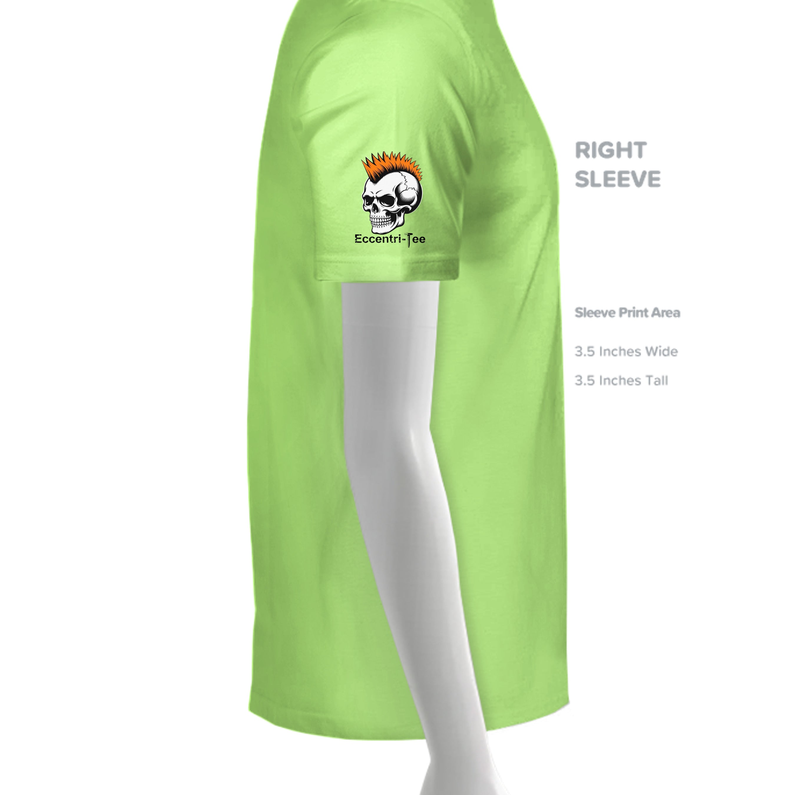 NEON GREEN - G500 - SLEEVE_RIGHT