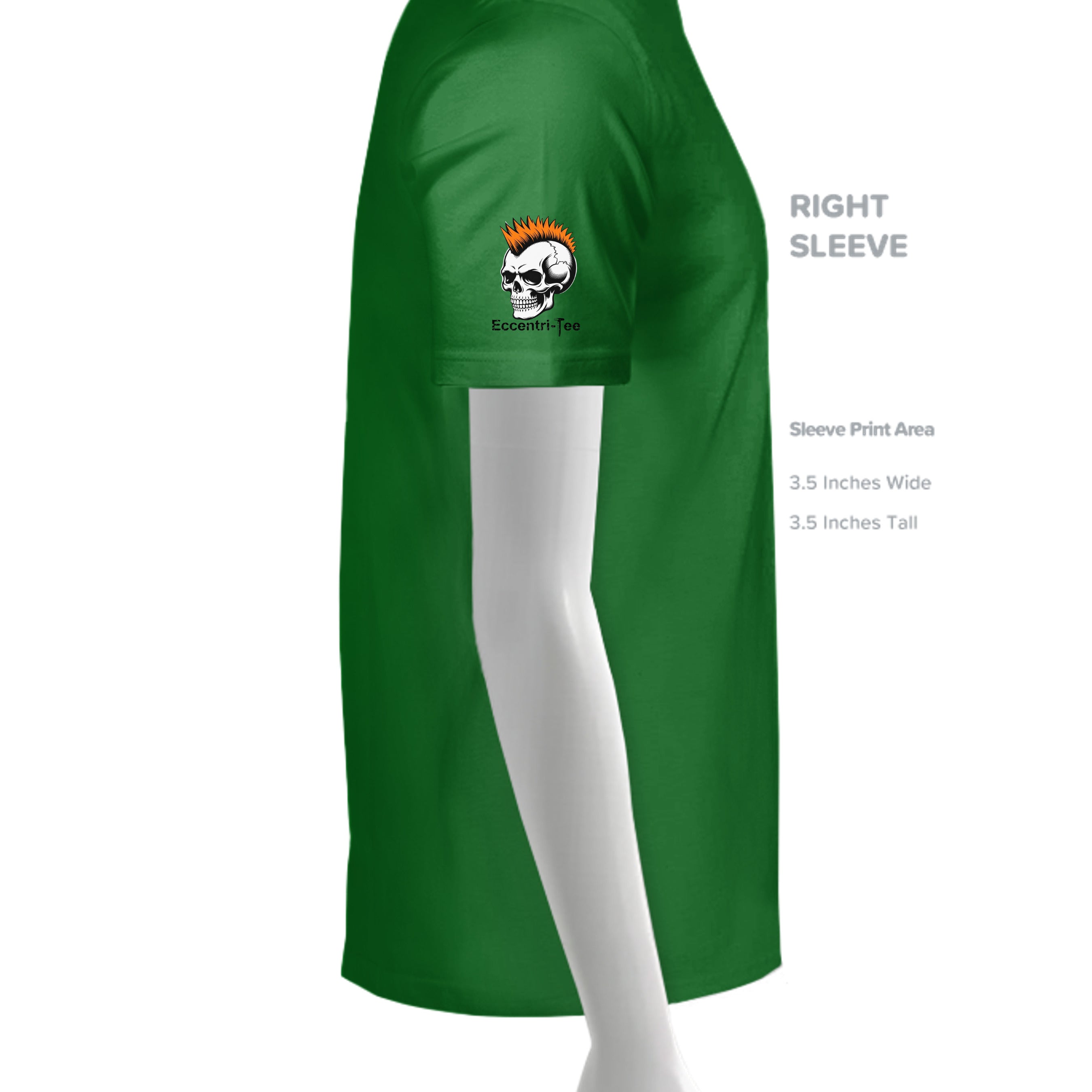 TURF GREEN - G500 - SLEEVE_RIGHT