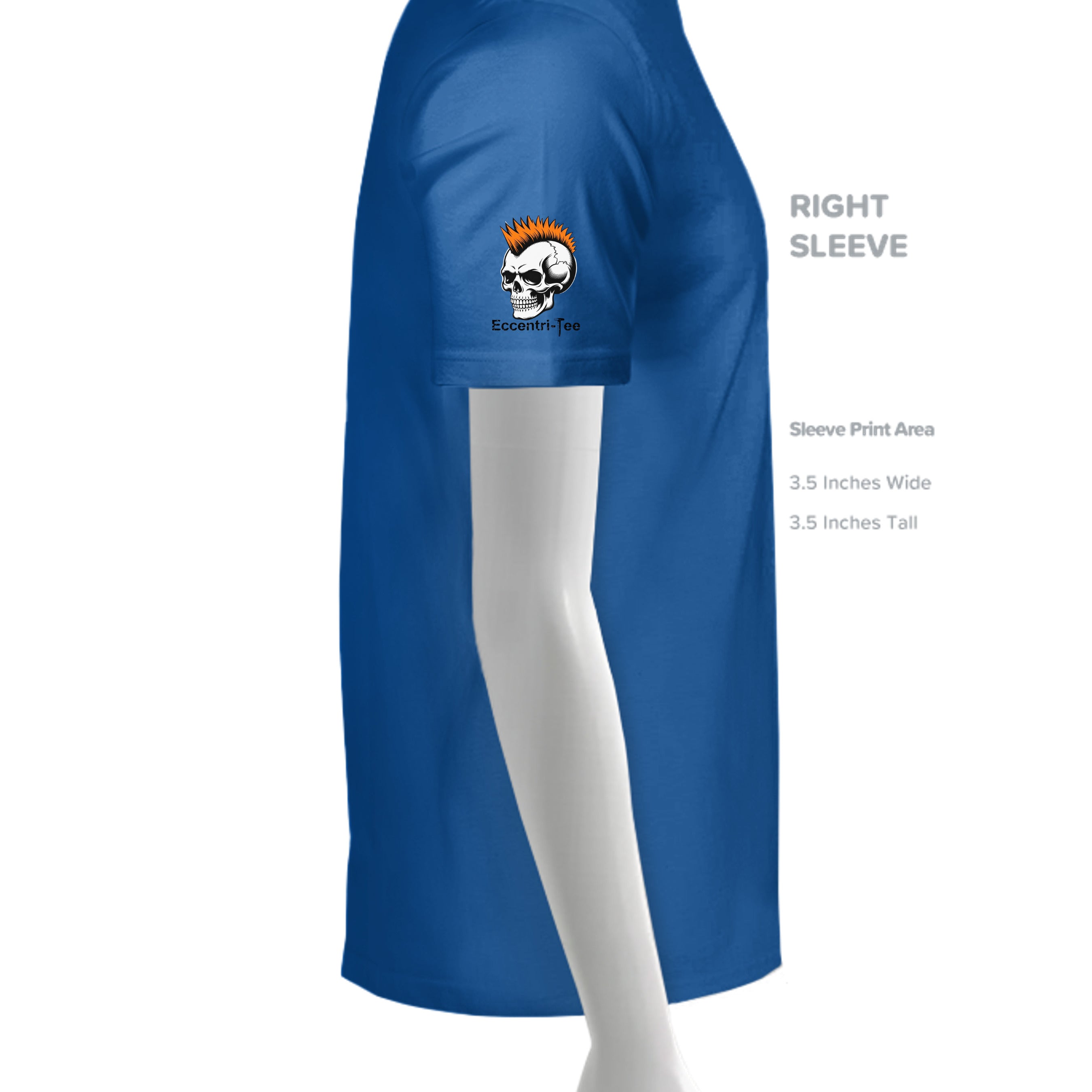 NEON BLUE - G500 - SLEEVE_RIGHT