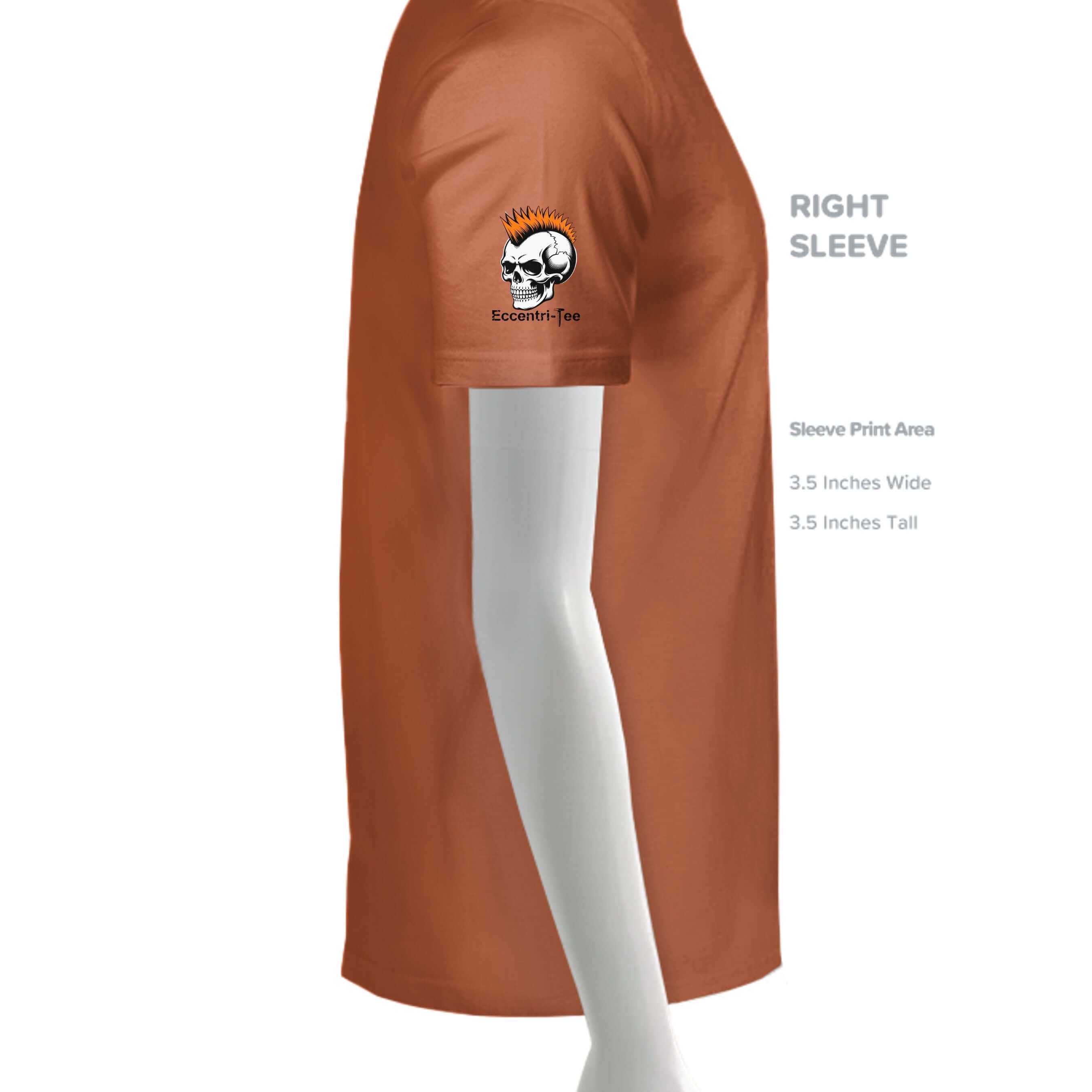 TEXAS ORANGE - G500 - SLEEVE_RIGHT